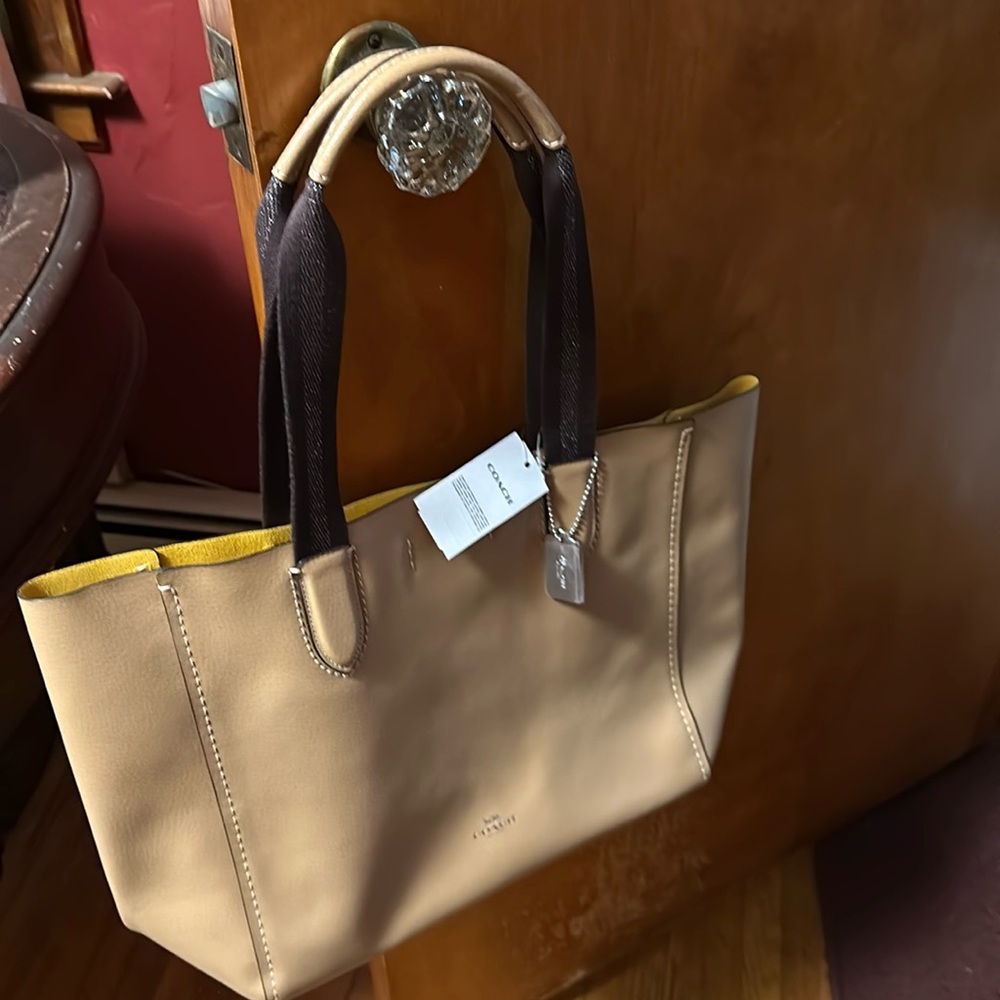 Coach tote bag.  Brand new with tags.